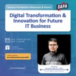 SAPA Webinar “Digital Transformation & Innovation for Future IT Business”
