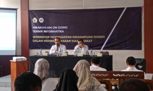 Workshop Peningkatan Kompetensi Dosen FKOM Dalam Pengabdian dan Pemberdayaan Masyarakat