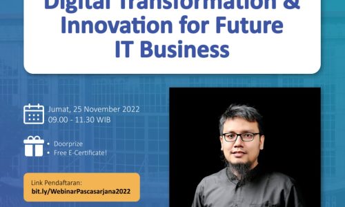 SAPA Webinar “Digital Transformation & Innovation for Future IT Business”